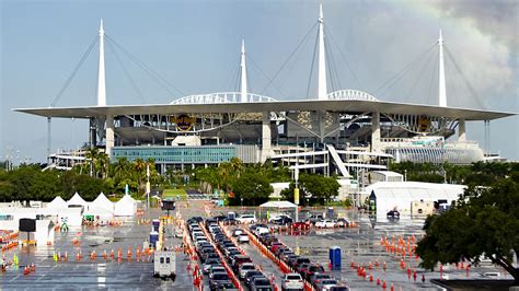 Marlins Park, Hard Rock Stadium to Give 15